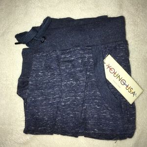 Super soft Young USA sweatpants in dark blue